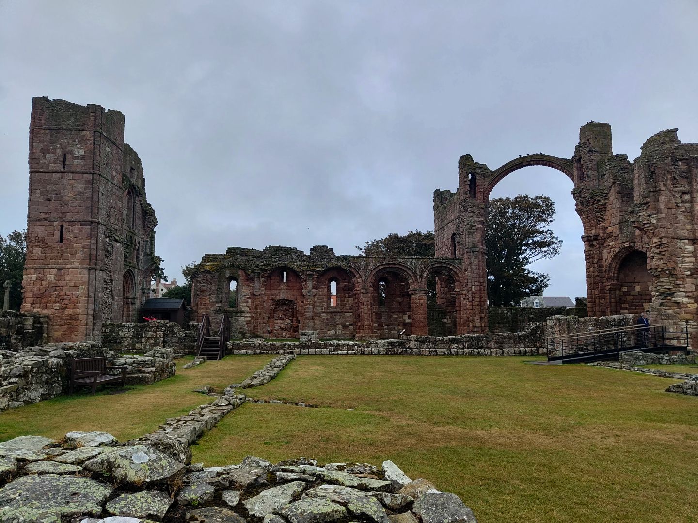 The priory from the side