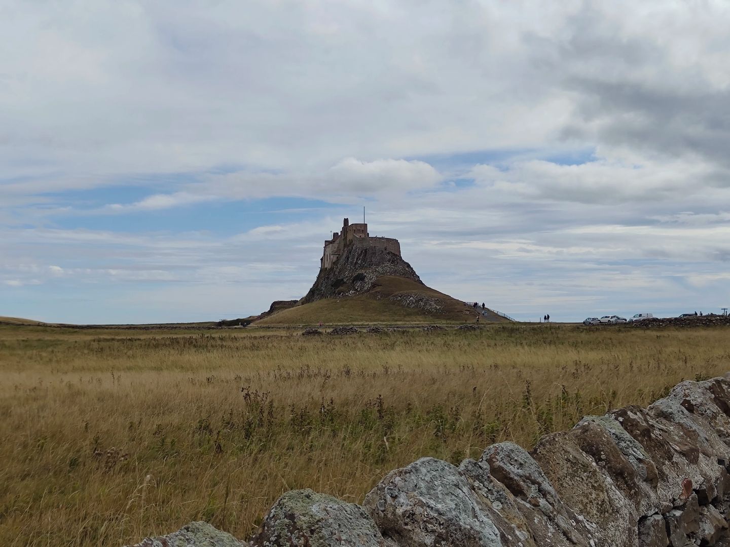 Castle view from the village